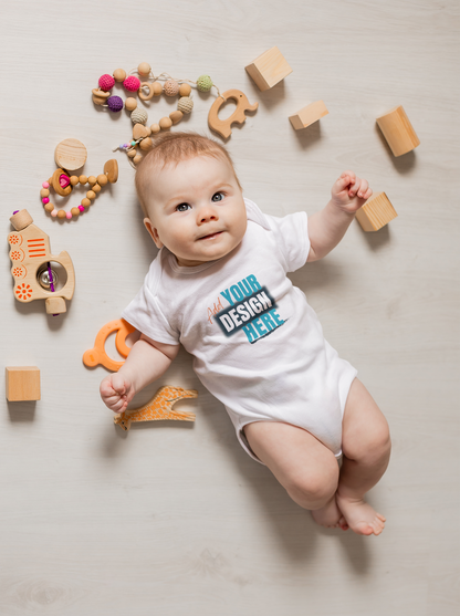 Organic Baby Short Sleeve Bodysuit