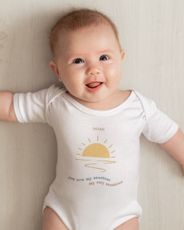 You Are My Sunshine - Short Sleeve Bodysuit