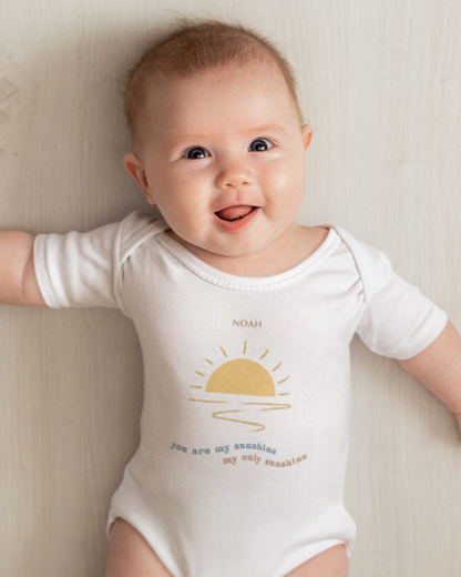 You Are My Sunshine - Short Sleeve Bodysuit