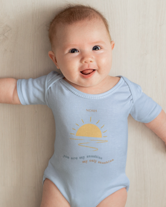 You Are My Sunshine - Short Sleeve Bodysuit