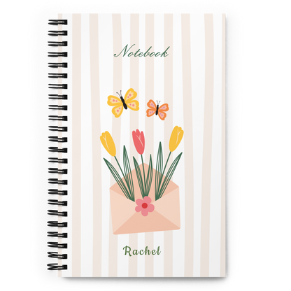 Spring Garden - Spiral notebook