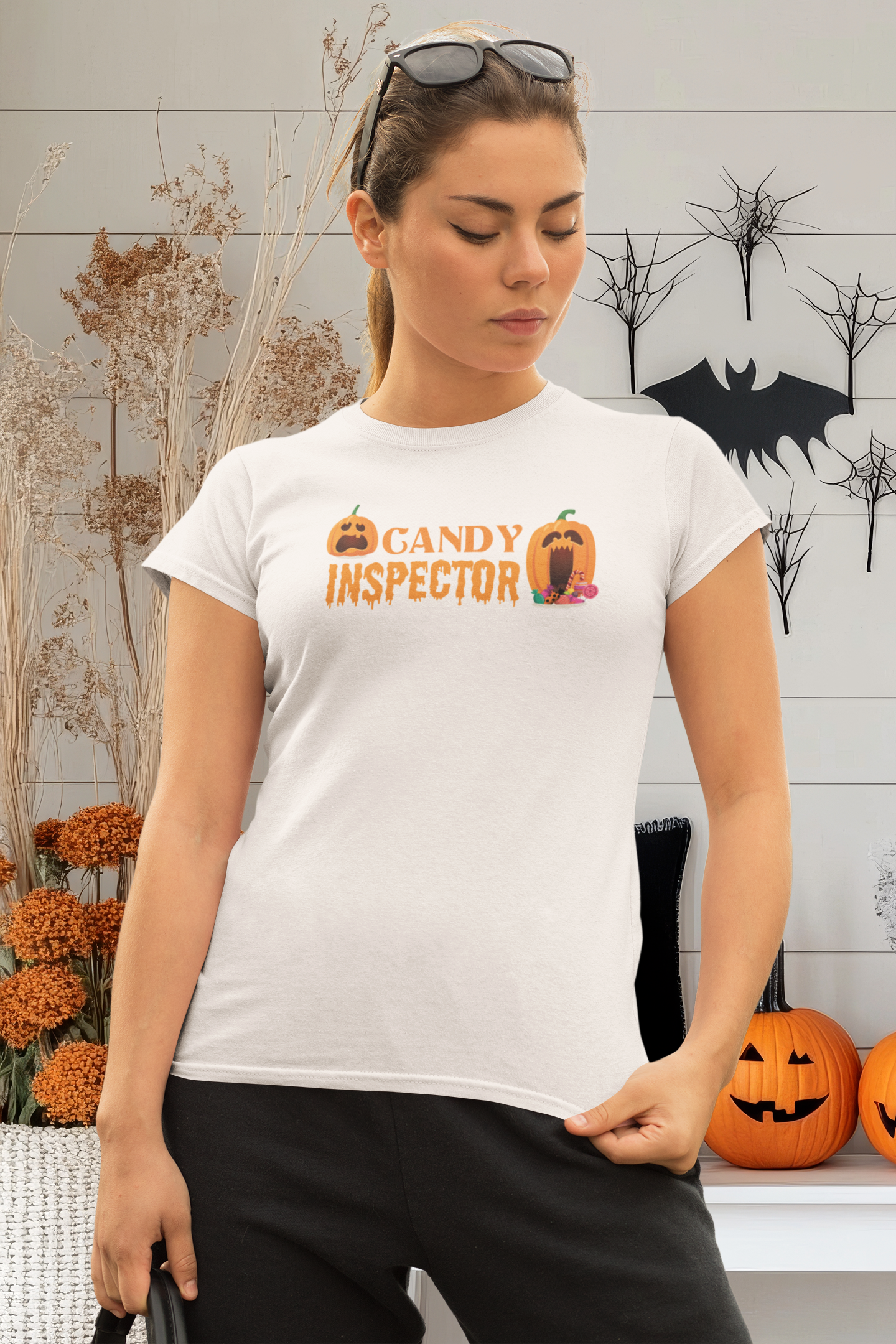 T-Shirt Halloween Candy Inspector