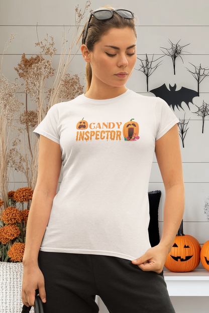 T-Shirt Halloween Candy Inspector