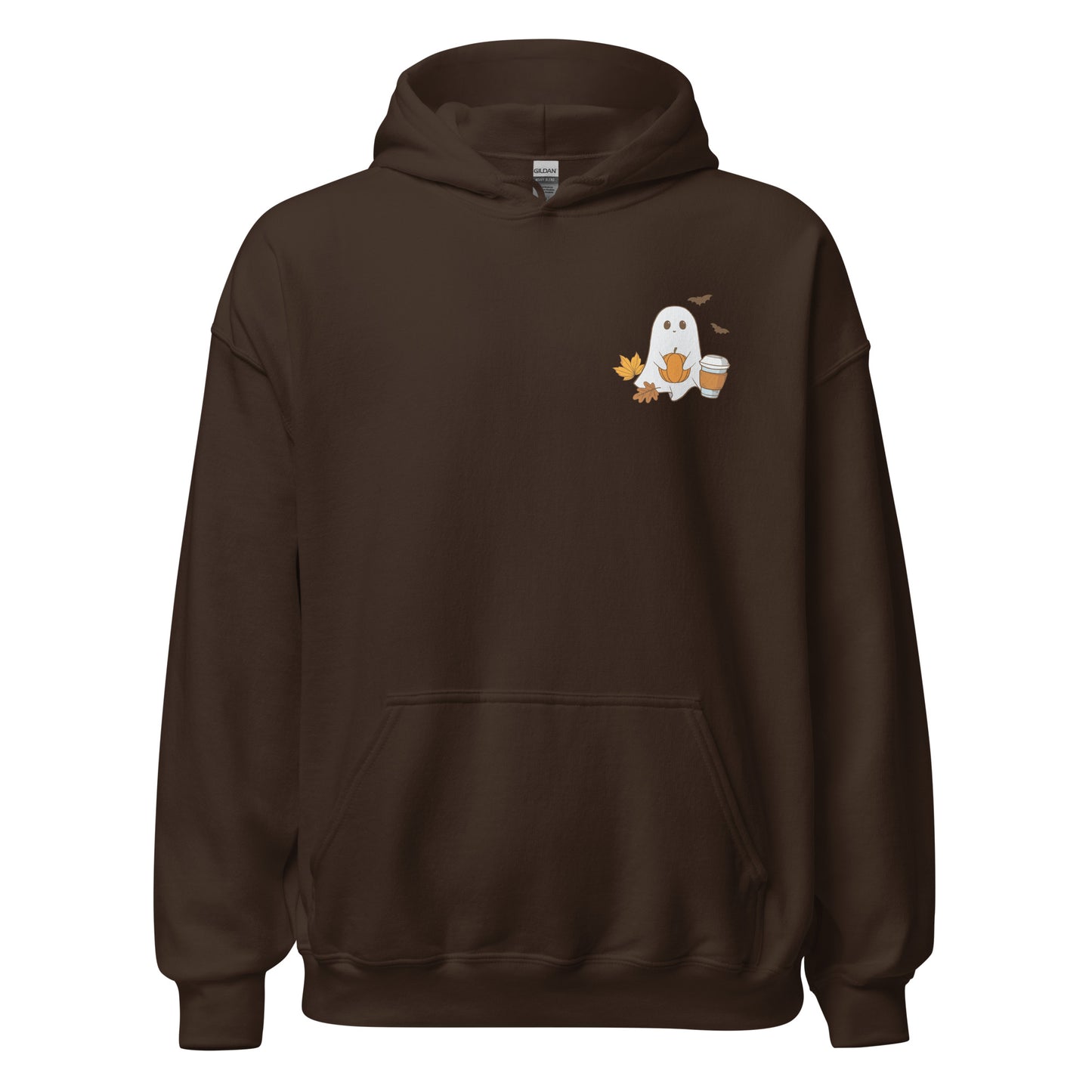 Spooky Ghost & Pumpkin Halloween Hoodie