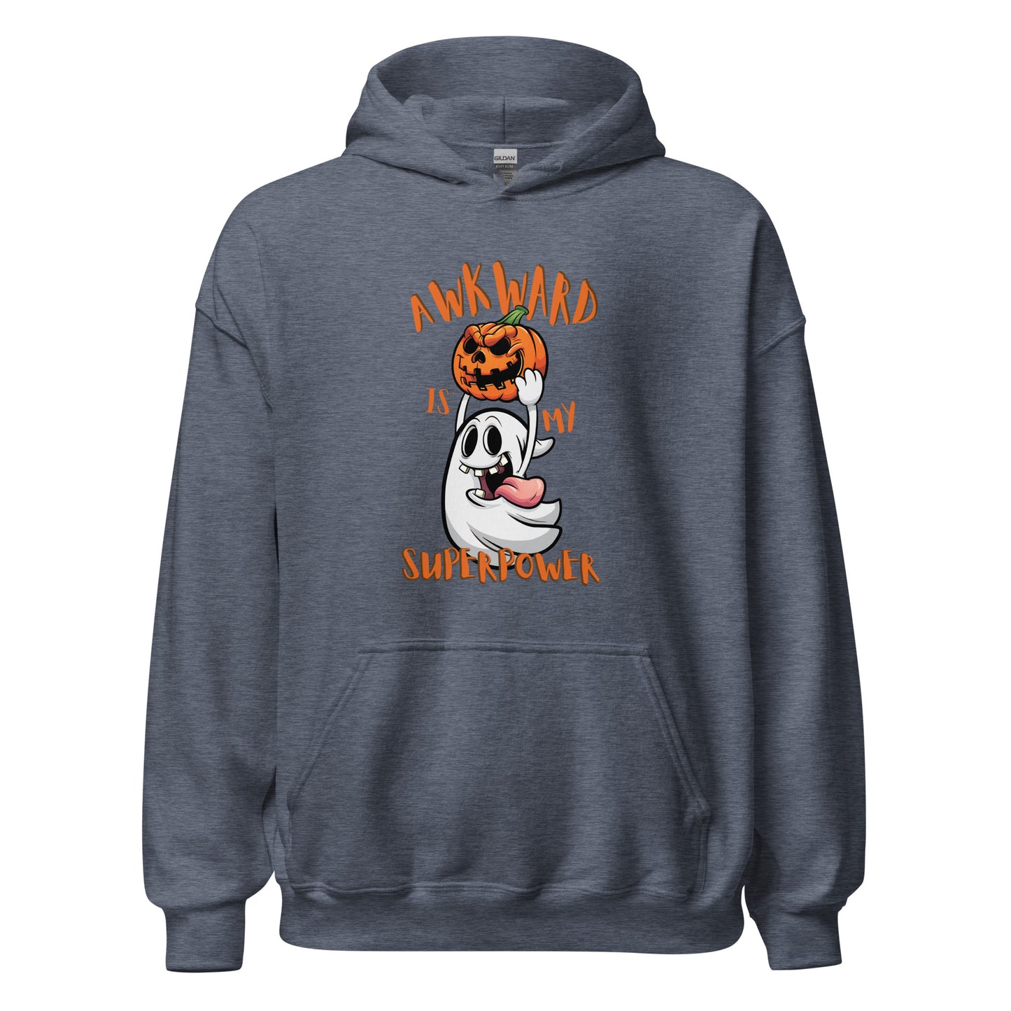 Scary Funny Ghost Halloween Hoodie