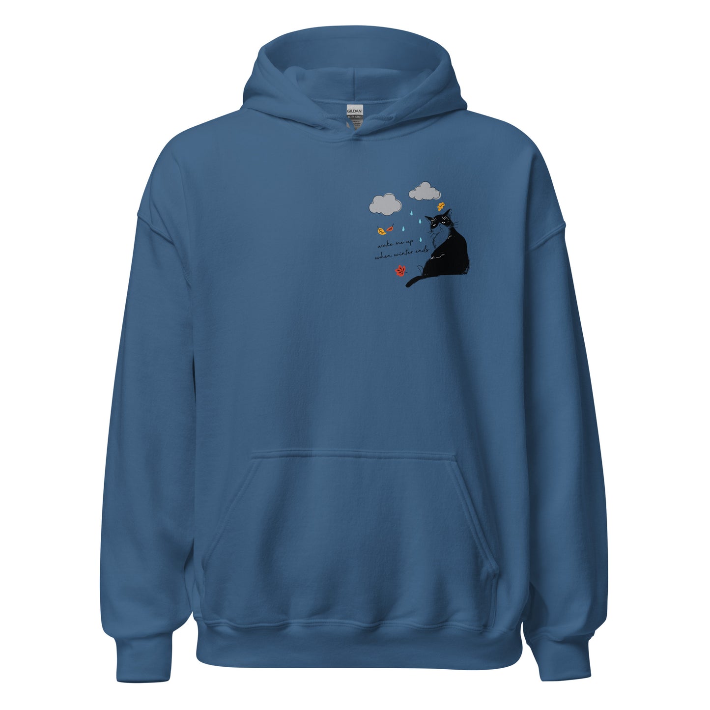 Funny Sad Cat Halloween Hoodie