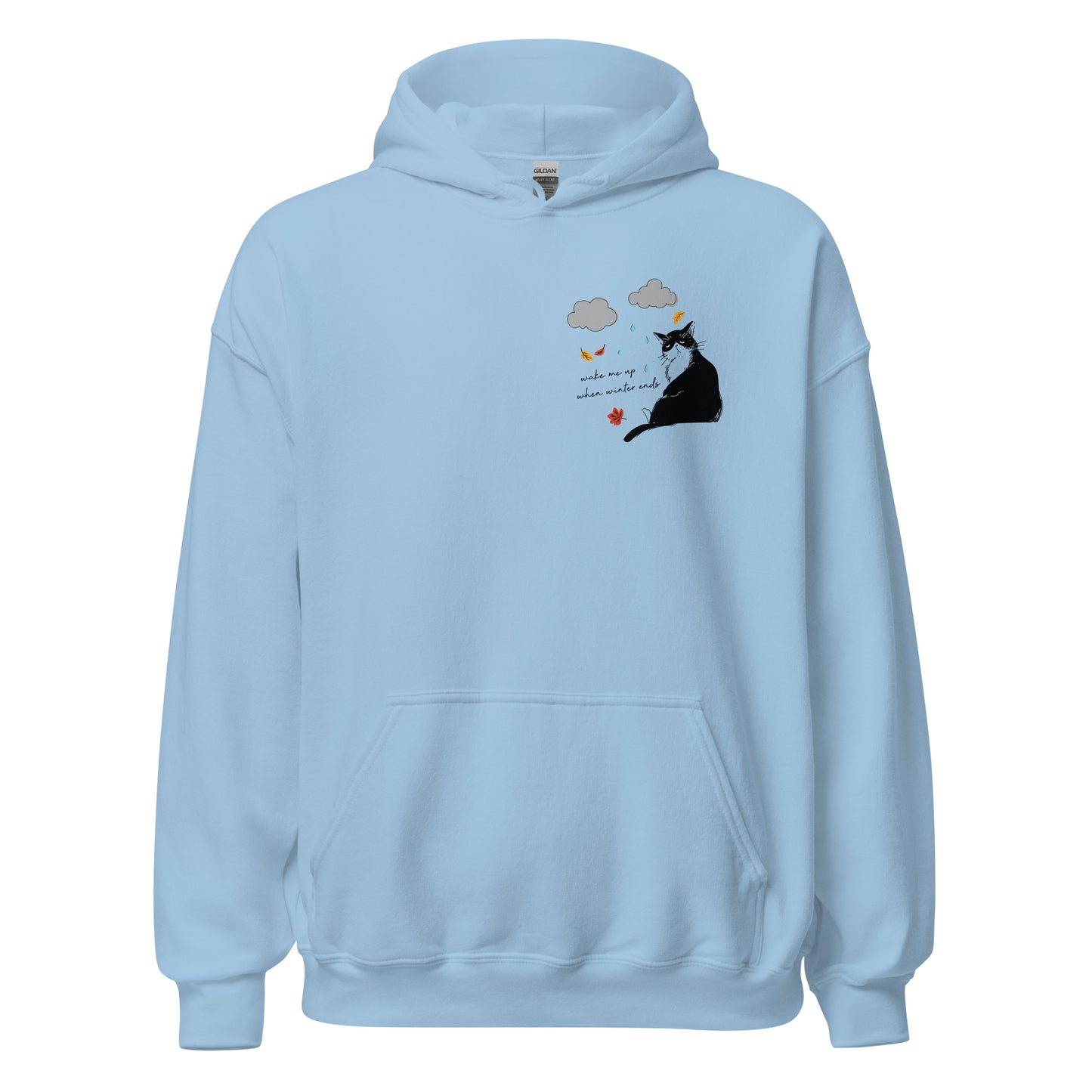 Funny Sad Cat Halloween Hoodie