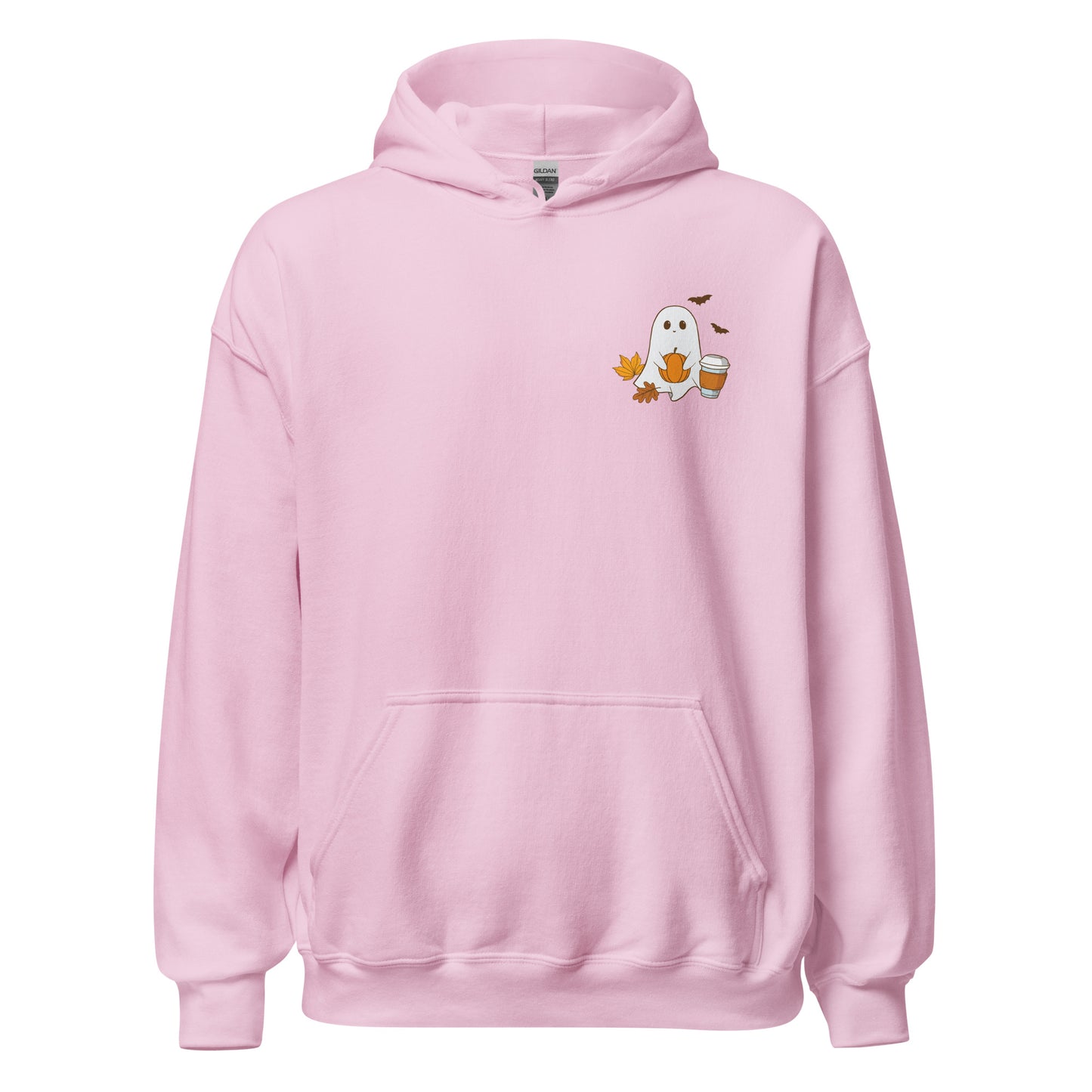 Spooky Ghost & Pumpkin Halloween Hoodie