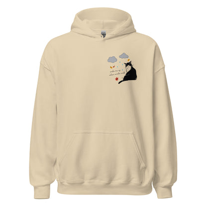 Funny Sad Cat Halloween Hoodie