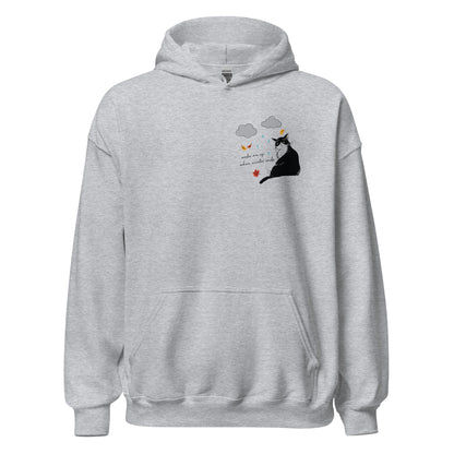 Funny Sad Cat Halloween Hoodie