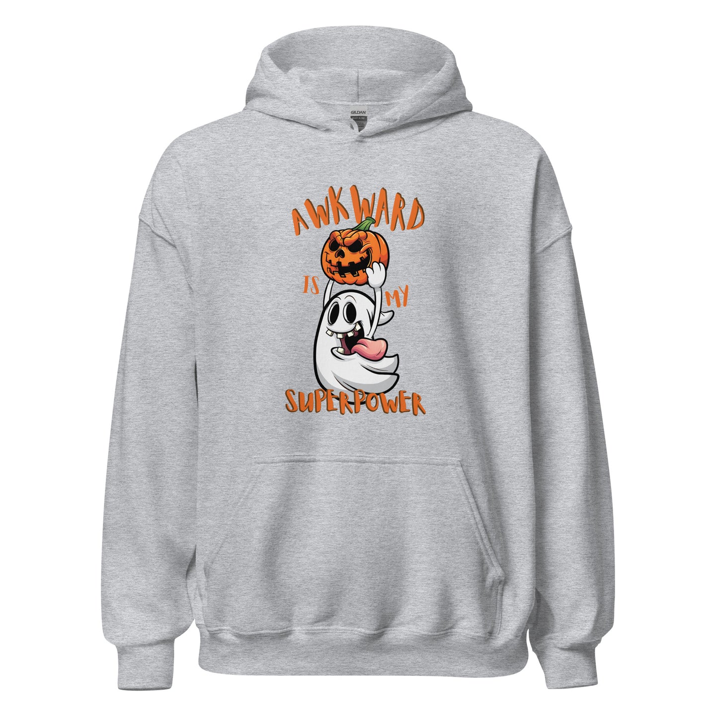 Scary Funny Ghost Halloween Hoodie