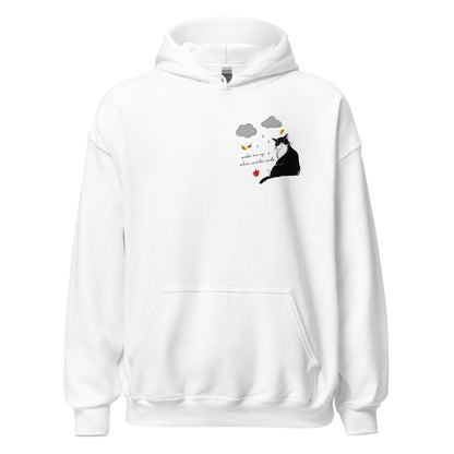 Funny Sad Cat Halloween Hoodie