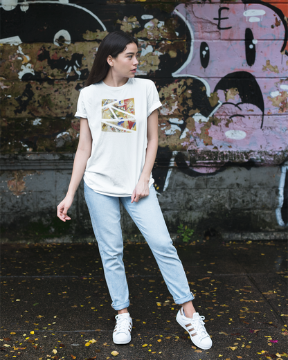 Fragmented Harmony ( Inspired by Kandinsky ) -Unisex T-Shirt